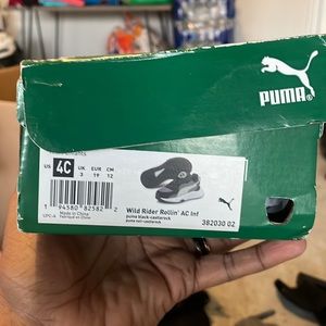 Toddler puma sneakers brand new size 4c 4c 4c